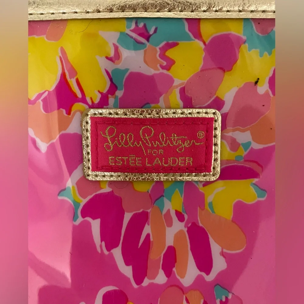 Lilly Pulitzer Make up or Travel Case for Estee Lauderdale - Picture 3 of 6